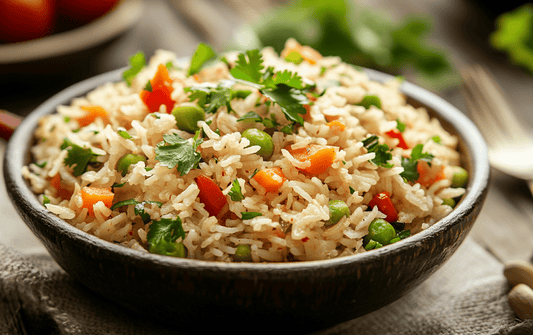 ARROZ CON VERDURAS MIXTAS