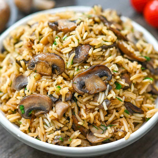 ARROZ CON CHAMPIÑONES
