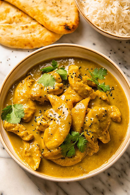 POLLO CON MANGO